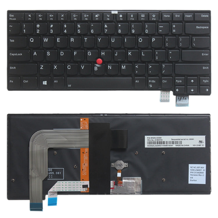 US Keyboard with Backlight for Lenovo Thinkpad T460S T470S – Durable Build, Easy to Use, For Thinkpad T460S(US) For Thinkpad T460S(US)