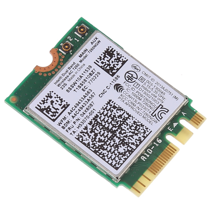 Dual Band AC1200 Wireless NGFF M.2 Wifi Card 7260NGW 7260AC Network Card for Lenovo T440 X240 B40 B50 Y40 Y70 Y50 7260AC, AC1200 – Durable Build, Easy to Use