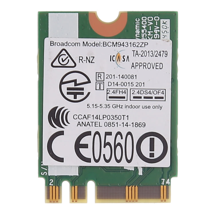 BCM943162ZP Wireless Network Card for Lenovo E450 E550 E455 E555 M50-70 M50-80 G70-70 G70-80 Z70-80 G50-30 G50-45 G50-70, BCM943162ZP – Durable Build, Easy to Use BCM943162ZP