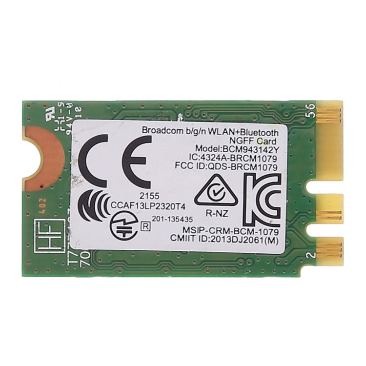 BCM943142Y M.2 NGFF Wireless 150Mbps 802.11b/g/n Bluetooth 4.0 Network Card, BCM943142Y – Bluetooth