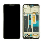 LCD Screen and Digitizer Full Assembly with Frame for OPPO A5 / A3s (High Version) – Durable Build, Easy to Use, For OPPO A5 ((High Version) )