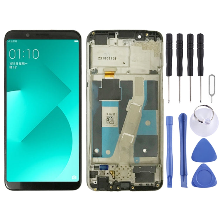 LCD Screen and Digitizer Full Assembly with Frame for OPPO A83 – Durable Build, Easy to Use, For OPPO A83 For OPPO A83