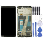 LCD Screen and Digitizer Full Assembly with Frame for OPPO A83 – Durable Build, Easy to Use, For OPPO A83