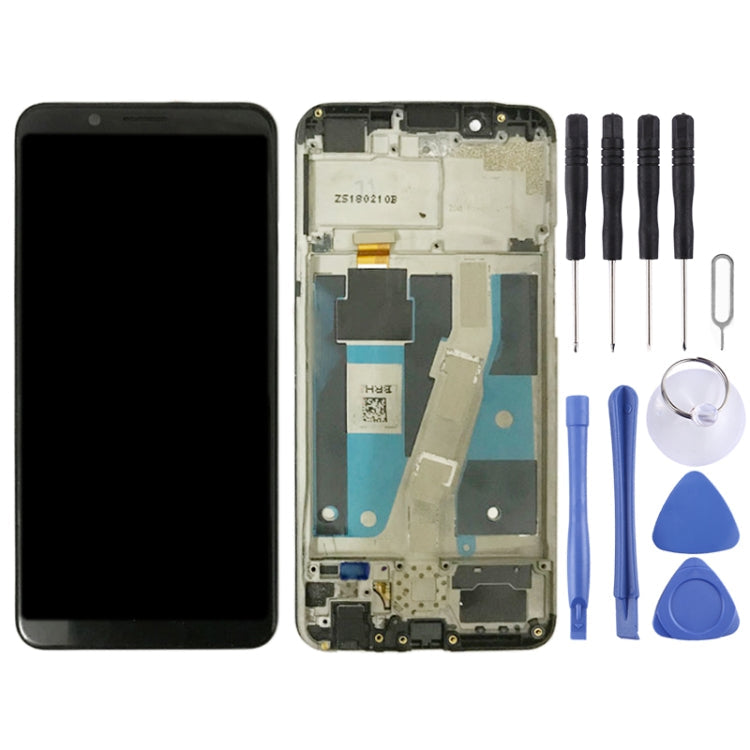 LCD Screen and Digitizer Full Assembly with Frame for OPPO A83 – Durable Build, Easy to Use, For OPPO A83