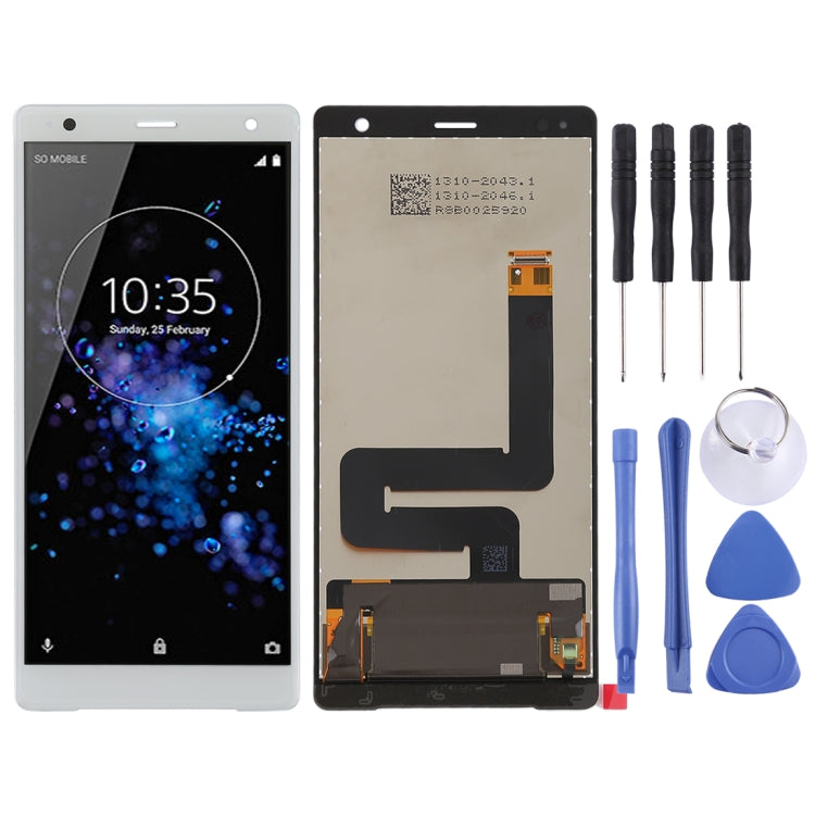 LCD Screen and Digitizer Full Assembly (Original) for Sony Xperia XZ2 – Durable Build, Easy to Use, For Sony Xperia XZ2, For Sony Xperia XZ2 (Purple)