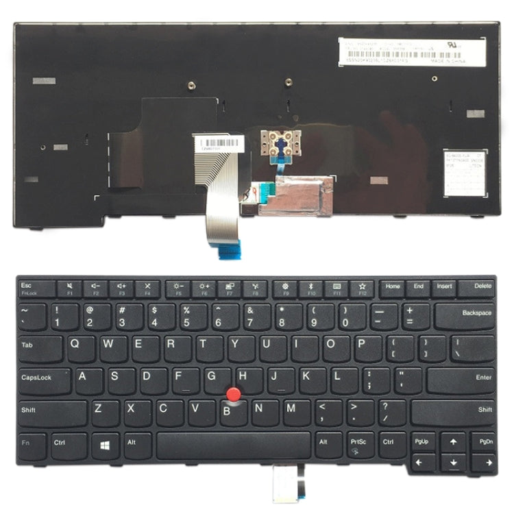 US Version English Laptop Keyboard with Pointing Sticks for Lenovo IBM Thinkpad E470 / E470C / E475, Teclado 01AX080 / 01AX040 / 01AX000 / SN20K93235 – Durable Build, Easy to Use, For Thinkpad E470 (US) For Thinkpad E470 (US)