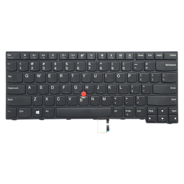 US Version English Laptop Keyboard with Pointing Sticks for Lenovo IBM Thinkpad E470 / E470C / E475, Teclado 01AX080 / 01AX040 / 01AX000 / SN20K93235 – Durable Build, Easy to Use, For Thinkpad E470 (US)