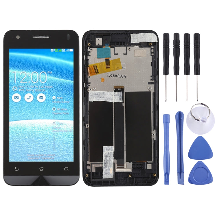 LCD Screen and Digitizer Full Assembly with Frame for Asus Zenfone C ZC451CG – Durable Build, Easy to Use, For Asus Zenfone C For Asus Zenfone C
