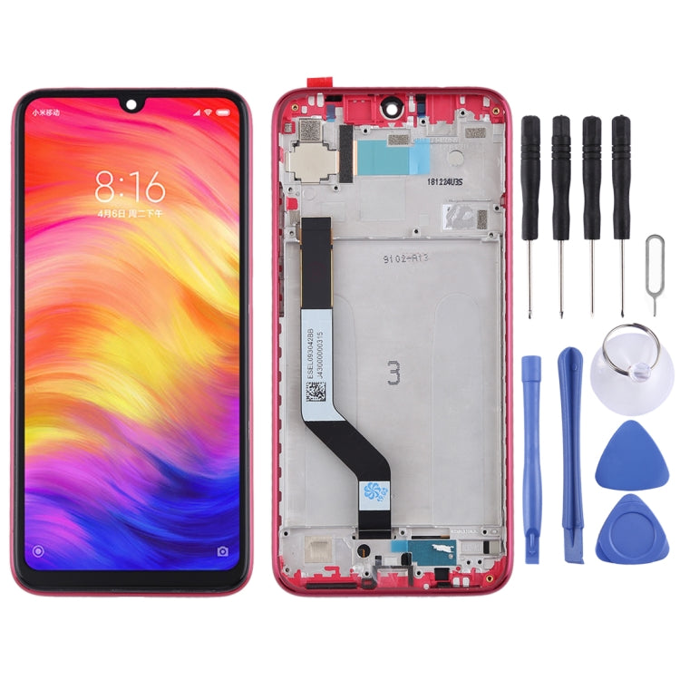 LCD Screen and Digitizer Full Assembly with Frame for Xiaomi Redmi Note 7 / Redmi Note 7 Pro – Durable Build, Easy to Use, For Redmi Note 7, For Xiaomi Redmi Note 7 For Redmi Note 7 Red