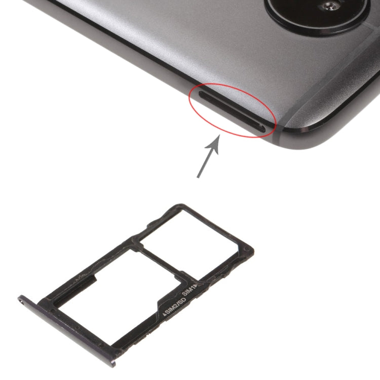 SIM Card Tray + SIM Card Tray / Micro SD Card Tray for Motorola Moto G5S – Durable Build, Easy to Use, For Moto G5S