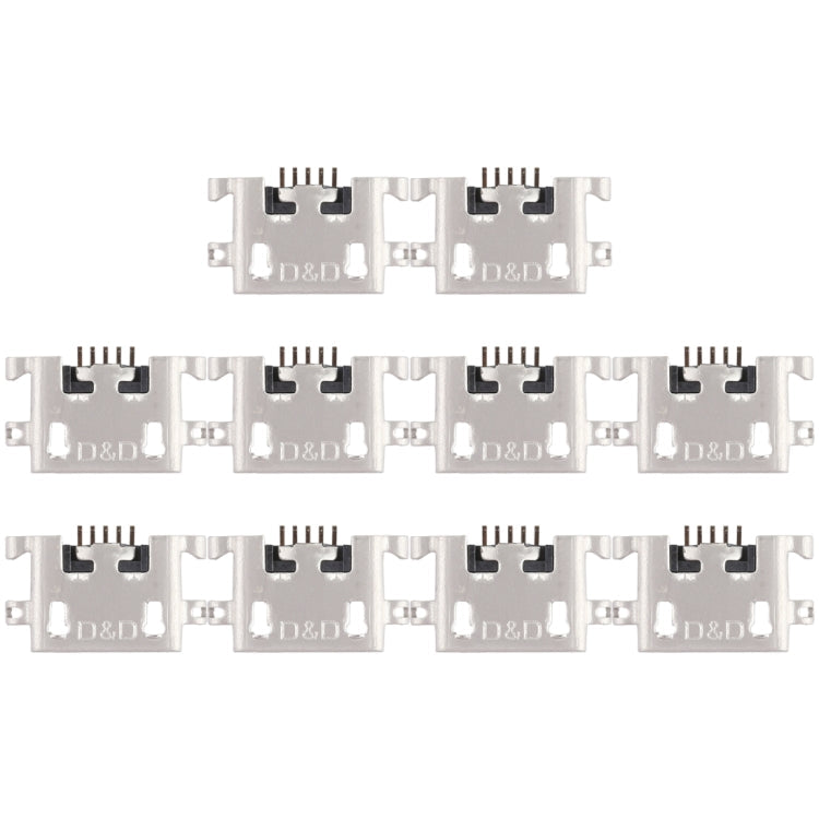10 PCS Charging Port Connector for Xiaomi Redmi Note 3 / Redmi 6 / Redmi 6A – Durable Build, Easy to Use, For Redmi Note 3 For Redmi Note 3
