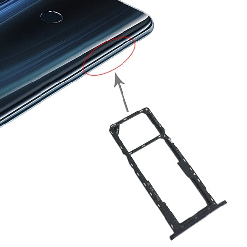SIM Card Tray + SIM Card Tray + Micro SD Card Tray for Asus ZenFone Max Pro (M2) ZB631KL – Durable Build, Easy to Use, For Asus ZB631KL For Asus ZB631KL Black