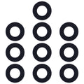 10pcs Back Camera Lens – Durable Build, Easy to Use, For OPPO F7 / A3 For OPPO F7 A3