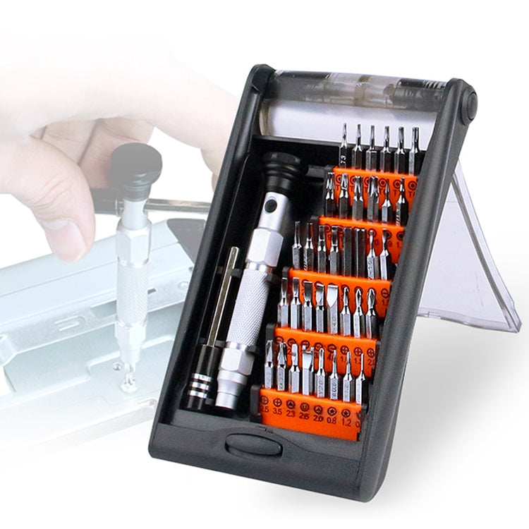 JAKEMY JM-8151 38 in 1 Screwdriver Tools Set Precision Screwdriver Set Repair Tool Hand Tools, JM-8151 – Flip