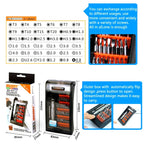 JAKEMY JM-8151 38 in 1 Screwdriver Tools Set Precision Screwdriver Set Repair Tool Hand Tools, JM-8151 – Flip