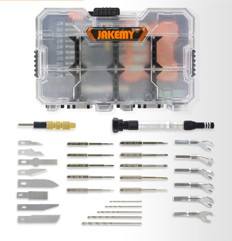 JAKEMY JM-8158 34 in 1 Multipurpose Screwdriver Set Hardware Repair Tool, JM-8158 – Aluminum Alloy JM-8158