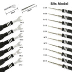 JAKEMY JM-8158 34 in 1 Multipurpose Screwdriver Set Hardware Repair Tool, JM-8158 – Aluminum Alloy