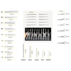 JAKEMY JM-8158 34 in 1 Multipurpose Screwdriver Set Hardware Repair Tool, JM-8158 – Aluminum Alloy