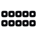 For Galaxy C9 Pro / C9000 10pcs Back Camera Lens, For Samsung Galaxy C9 Pro / C9000 For Samsung Galaxy C9 Pro C9000 For C9 Pro C9000 Lens Black