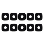 For Galaxy C9 Pro / C9000 10pcs Back Camera Lens, For Samsung Galaxy C9 Pro / C9000 For Samsung Galaxy C9 Pro C9000 For C9 Pro C9000 Lens Black