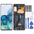 Original Dynamic AMOLED Material LCD Screen and Digitizer Full Assembly With Frame for Galaxy S20+ 4G, For Samsung Galaxy S20+ 4G (Original ) For Samsung Galaxy S20+ 4G (Original )