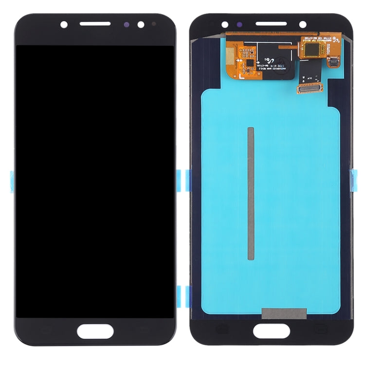 LCD Screen and Digitizer Full Assembly (OLED Material ) for Galaxy C8, C710F/DS, C7100 – Durable Build, Easy to Use, For Samsung Galaxy C8 (OLED)