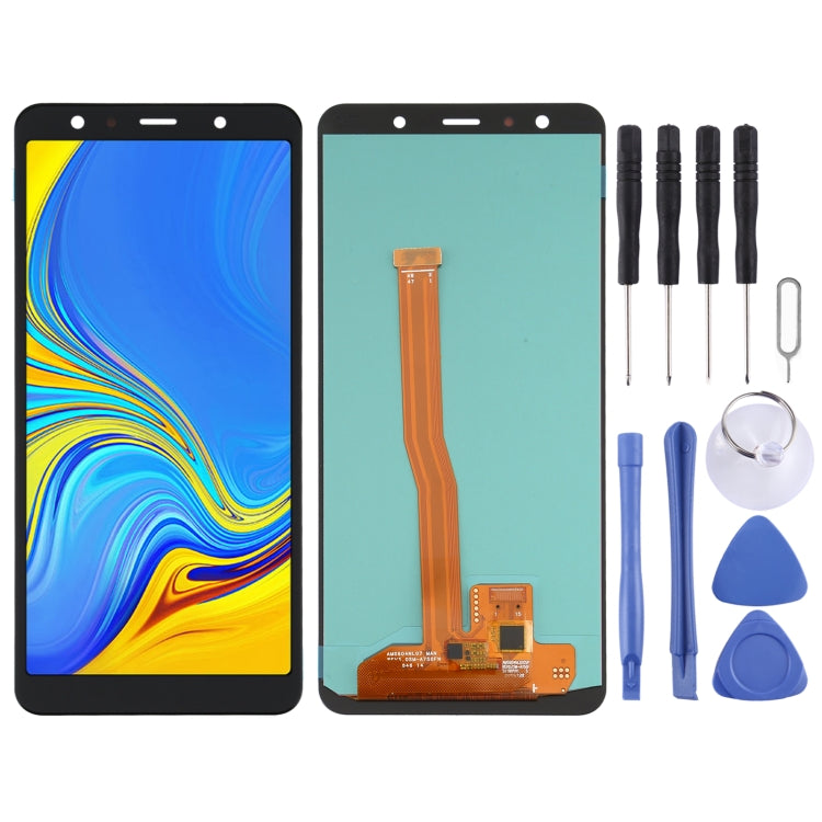 OLED Material LCD Screen and Digitizer Full Assembly for Samsung Galaxy A7 (2018) SM-A750, For Samsung Galaxy A7 (2018) (OLED Material) For Samsung Galaxy A7 (2018) (OLED Material)