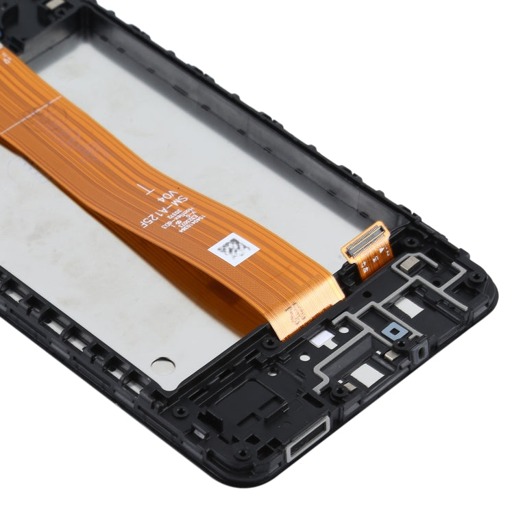 Original LCD Screen and Digitizer Full Assembly with Frame for Samsung Galaxy A12 4G SM-A125F – Durable Build, Easy to Use, For Samsung Galaxy A12 4G (Original)