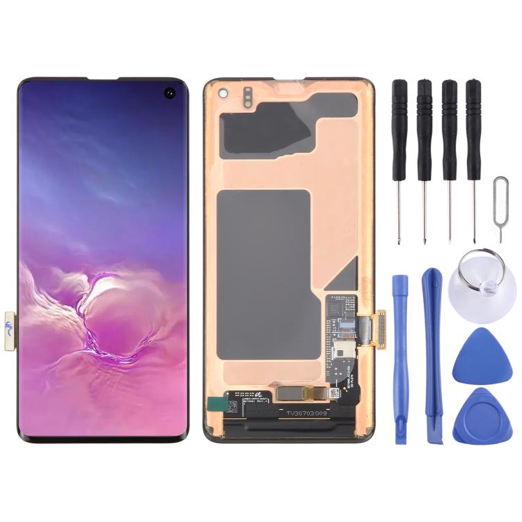 LCD Screen and Digitizer Full Assembly for Galaxy S10 4G, For Samsung Galaxy S10 4G For Samsung Galaxy S10 4G