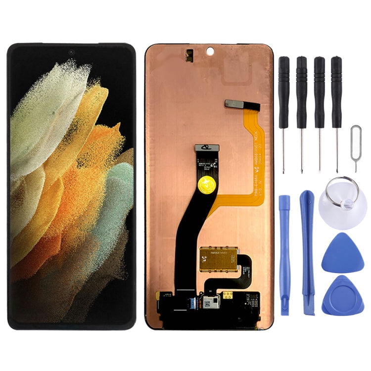 LCD Screen and Digitizer Full Assembly for Samsung Galaxy S21 Ultra SM-G988(5G Version), For Samsung S21 Ultra (5G) For Samsung S21 Ultra (5G)