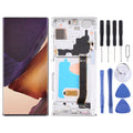 LCD Screen and Digitizer Full Assembly With Frame for Samsung Galaxy Note20 Ultra SM-N986 5G Version , For Samsung Galaxy Note20 Ultra (5G), For Samsung Galaxy Note20 Ultra(5G) For Samsung Galaxy Note20 Ultra (5G) Silver