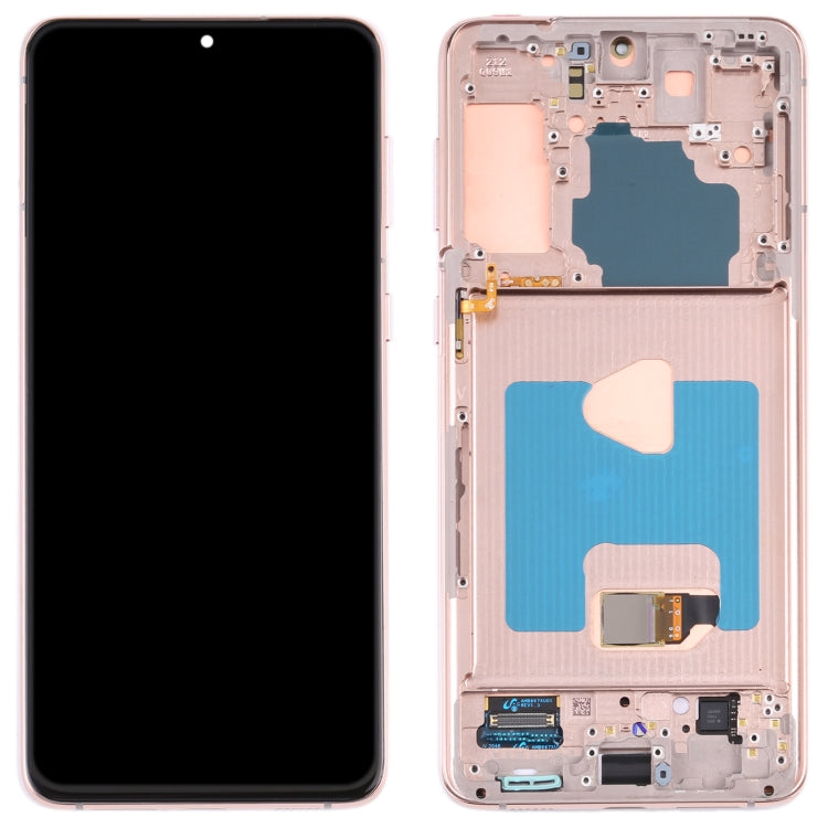 Original LCD Screen and Digitizer Full Assembly With Frame for Samsung Galaxy S21+ 5G SM-G996 – Durable Build, Easy to Use, For Samsung Galaxy S21+ 5G(Original)