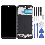 Original LCD Screen and Digitizer Full Assembly with Frame for Samsung Galaxy M30 SM-M305 – Durable Build, Easy to Use, For Samsung Galaxy M30(Original)