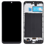 Original LCD Screen and Digitizer Full Assembly with Frame for Samsung Galaxy M30 SM-M305 – Durable Build, Easy to Use, For Samsung Galaxy M30(Original)