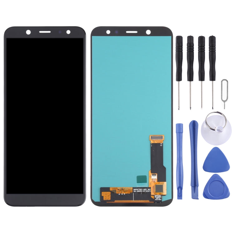 OLED Material LCD Screen and Digitizer Full Assembly for Samsung Galaxy A6 (2018) SM-A600 – Durable Build, Easy to Use, For Samsung Galaxy A6 (2018)(OLED Material)