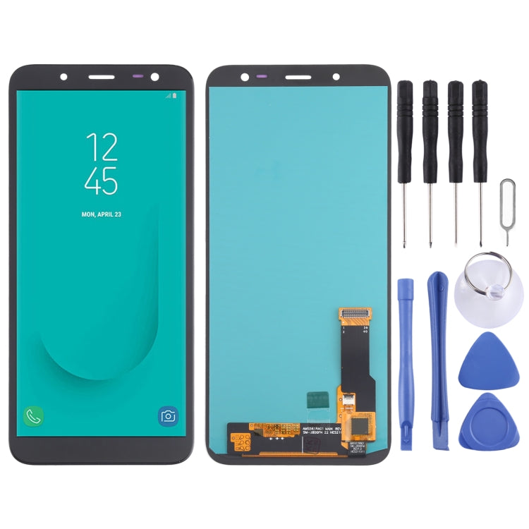 OLED Material LCD Screen and Digitizer Full Assembly for Samsung Galaxy J6 SM-J600, For Samsung Galaxy J6(OLED) For Samsung Galaxy J6(OLED)