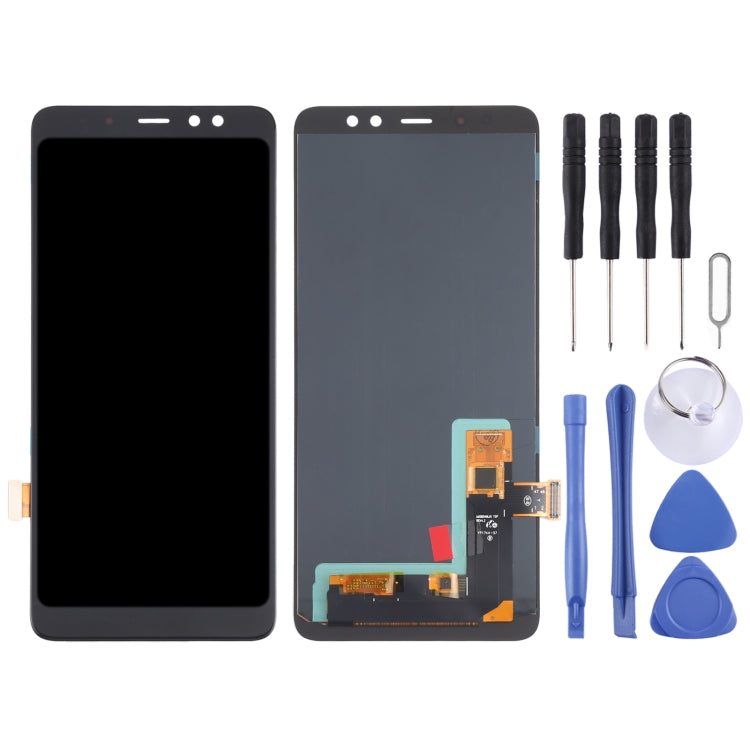 OLED Material LCD Screen and Digitizer Full Assembly for Samsung Galaxy A8+ (2018) SM-A730 – Durable Build, Easy to Use, For Samsung Galaxy A8+ (2018)(OLED Material)