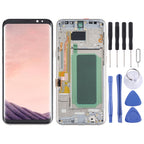 OLED Material LCD Screen and Digitizer Full Assembly with Frame for Samsung Galaxy S8+ SM-G955, For Samsung Galaxy S8+, For Samsung Galaxy S8+(OLED) For Samsung Galaxy S8+ Gold