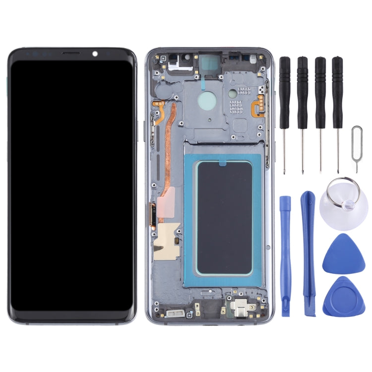 OLED Material LCD Screen and Digitizer Full Assembly with Frame for Samsung Galaxy S9+ SM-G965 – Durable Build, Easy to Use, For Samsung Galaxy S9+(OLED), For Samsung Galaxy S9+(OLED Material)