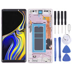 OLED Material LCD Screen and Digitizer Full Assembly with Frame for Samsung Galaxy Note9 SM-N960, For Samsung Galaxy Note9 (OLED), For Samsung Galaxy Note9 (OLED Material) For Samsung Galaxy Note9 (OLED) Purple