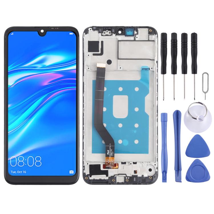 LCD Screen and Digitizer Full Assembly with Frame for Huawei Y7 (2019)(Low Version) – Durable Build, Easy to Use, For Huawei Y7 (2019)(Low Version) For Huawei Y7 (2019)(Low Version)