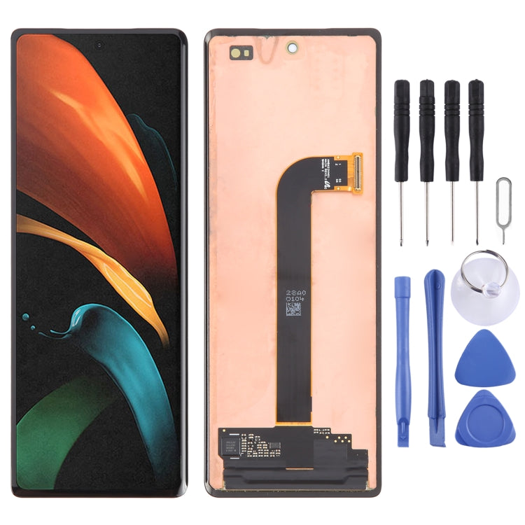 Original LCD Secondary Screen for Samsung Galaxy Z Fold2 5G SM-F916B Digitizer Full Assembly, For Samsung Galaxy Z Fold2 5G (Original Secondary LCD) For Samsung Galaxy Z Fold2 5G (Original Secondary LCD)