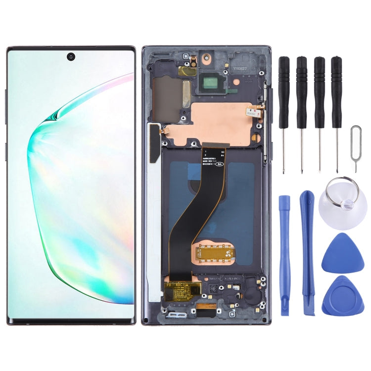 6.28 inch OLED LCD Screen For Samsung Galaxy Note10 SM-N970F Digitizer Full Assembly With Frame, For Samsung Galaxy Note10 SM-N970F For Samsung Galaxy Note10 SM-N970F