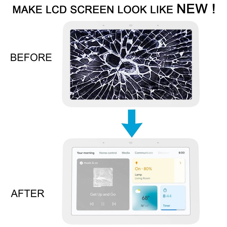 Original LCD Screen with Digitizer Full Assembly – Durable Build, Easy to Use, For Google Nest Hub