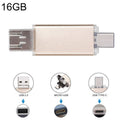 For Type-C Smartphones & PC Computer, 16GB – Magnetic 16GB Gold