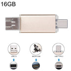 For Type-C Smartphones & PC Computer, 16GB – Magnetic 16GB Gold