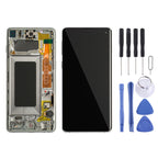 LCD Screen and Digitizer Full Assembly with Frame for Galaxy S10 4G, For Samsung Galaxy S10 4G (Frame), For Galaxy S10 4G (Frame), For Galaxy S10 4G