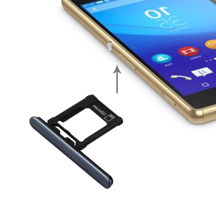 Micro SD Card Tray + Card Slot Port Dust Plug for Sony Xperia XZ Premium (Single SIM Version) – Card Slot, For Xperia XZP Single SIM, For XZP Single SIM For Xperia XZP Single SIM Black