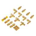 18 PCS / Set SMA Male Female Connector Kit Antenna Plug Converter Coaxial Adapter Set Default Title