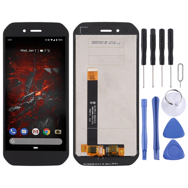 LCD Screen and Digitizer Full Assembly for Cat S42 (2020) – Durable Build, Easy to Use, For Cat S42 2020(Black) For Cat S42 2020(Black)